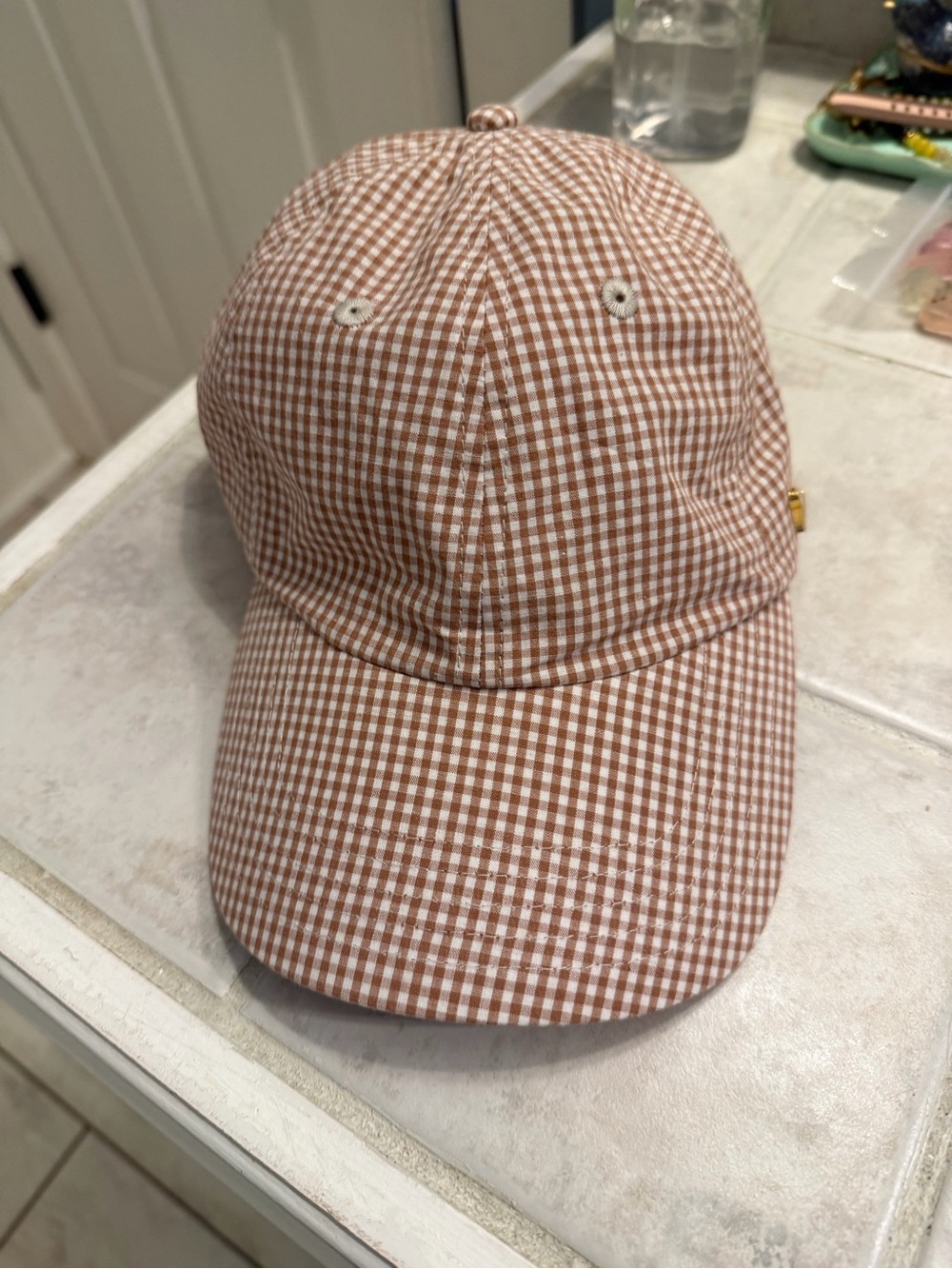 CHORD Women’s Brown Gingham Cap